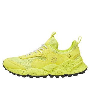 Men's Flower Mountain KOTETSU UNI Sneakers Green | IEVLPZNX