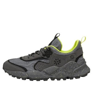 Men's Flower Mountain KOTETSU UNI Sneakers Dark Grey | IEKYHFRJ