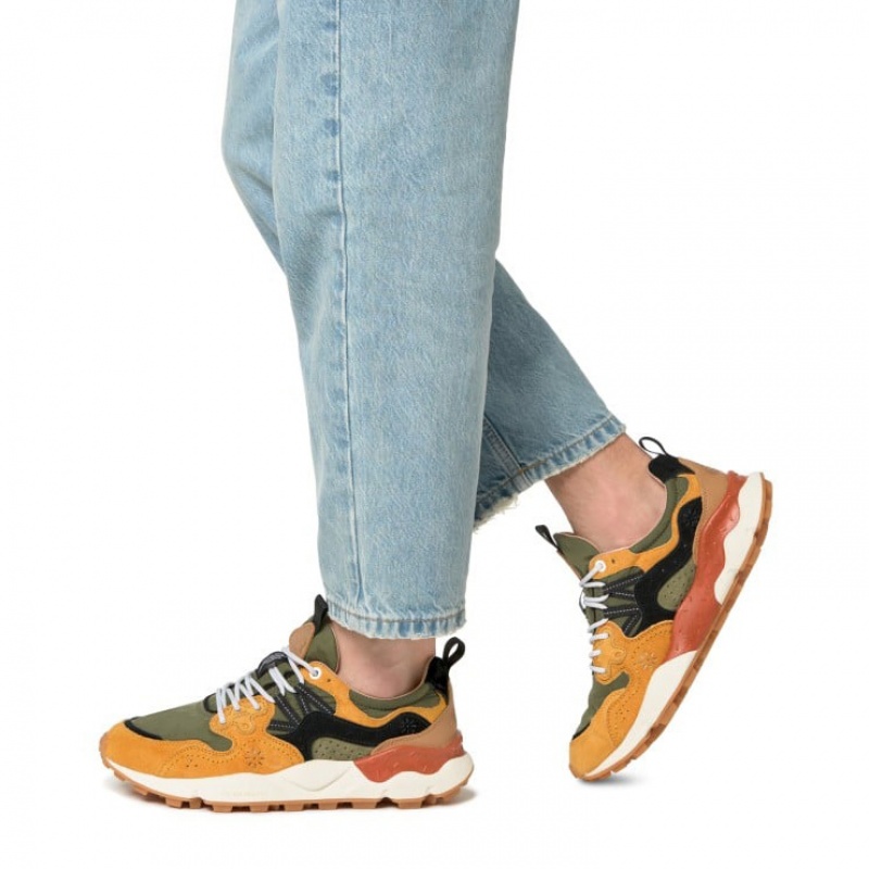 Men's Flower Mountain YAMANO 3 Sneakers Multicolor | IEVXDZCO