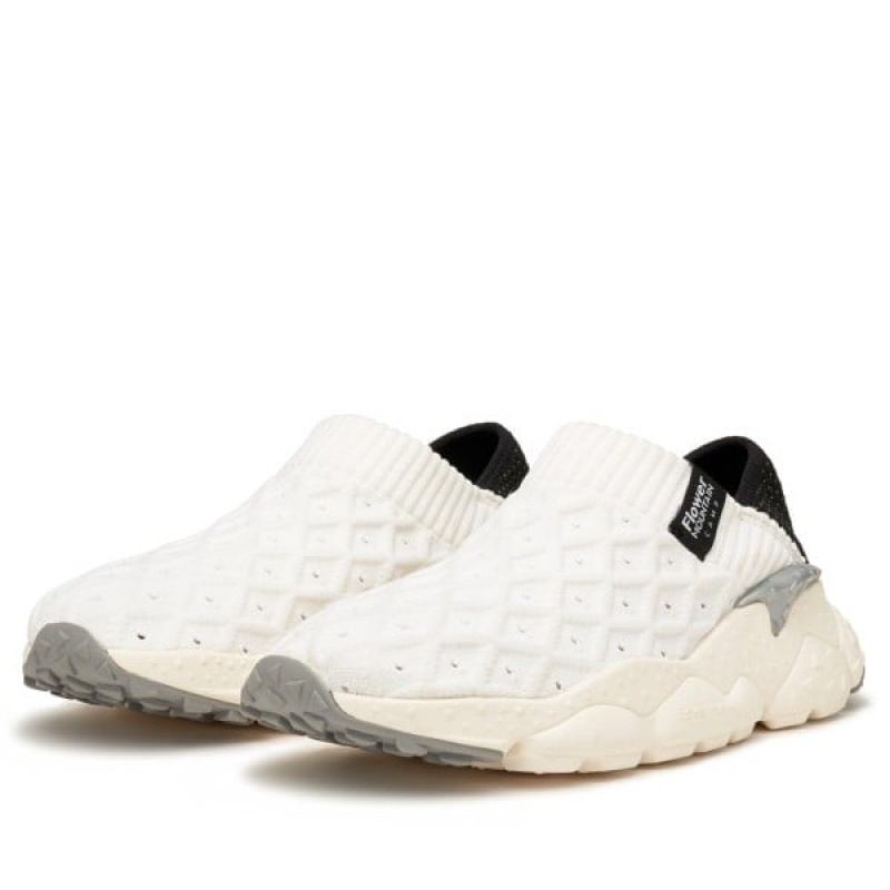 Women's Flower Mountain CAMP Sneakers White | IEBDXEVM