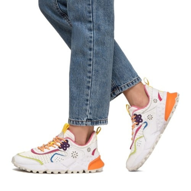 Women's Flower Mountain KOTETSU Sneakers Multicolor | IEJVQLXU