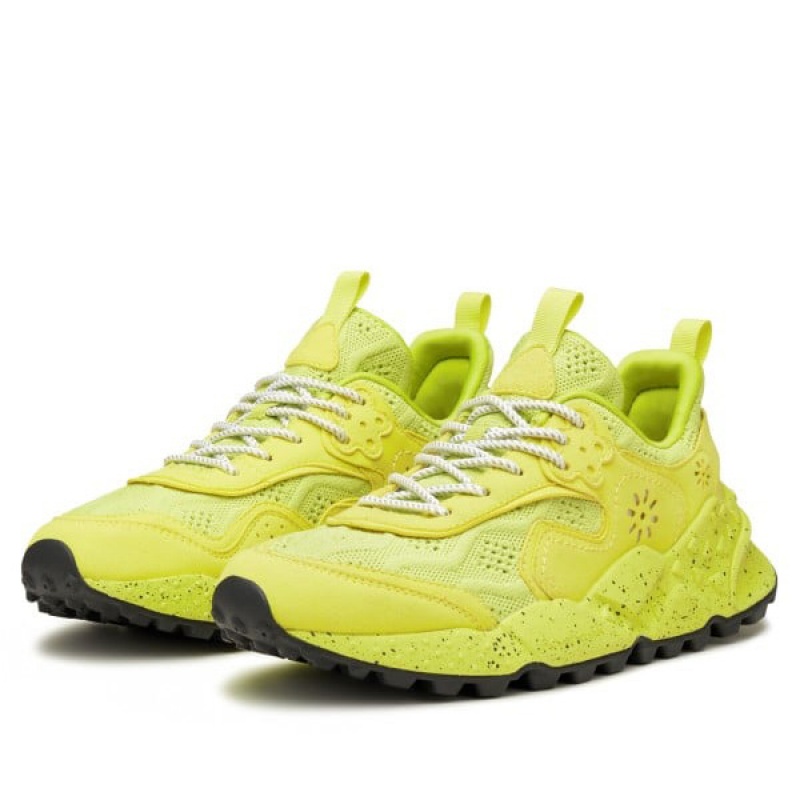 Women's Flower Mountain KOTETSU UNI Sneakers Green | IENRDPZB