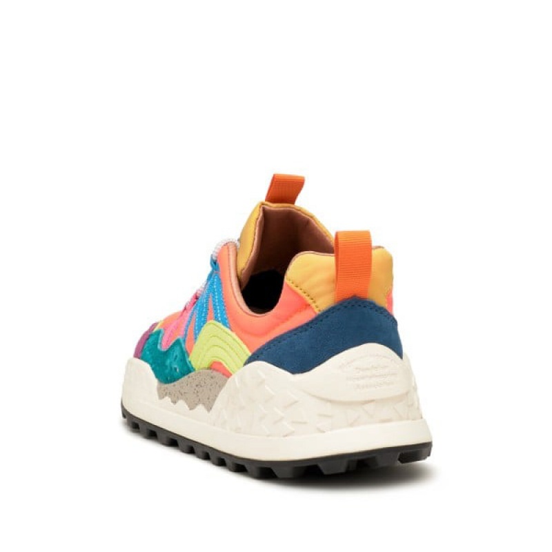 Women's Flower Mountain WASHI Sneakers Multicolor | IEVHGRZE