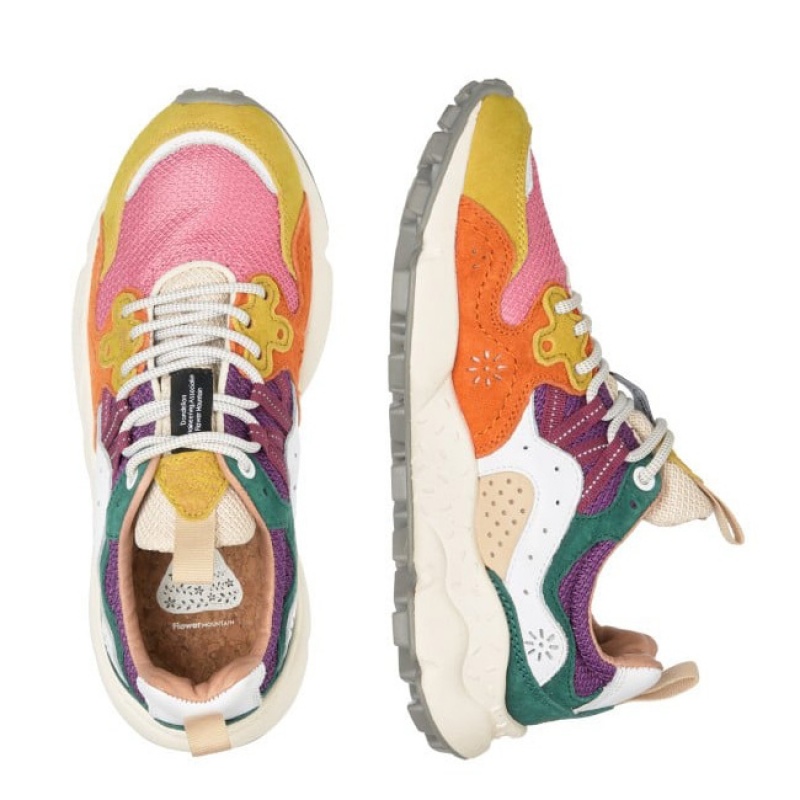 Women's Flower Mountain YAMANO 3 Sneakers Multicolor | IESMYIKO