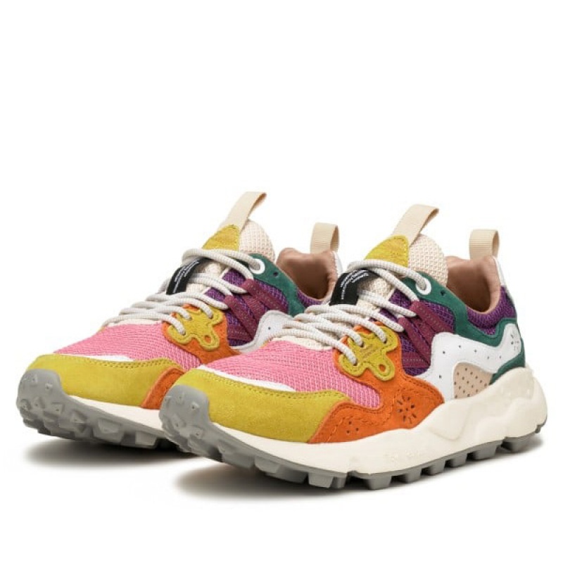 Women's Flower Mountain YAMANO 3 Sneakers Multicolor | IESMYIKO