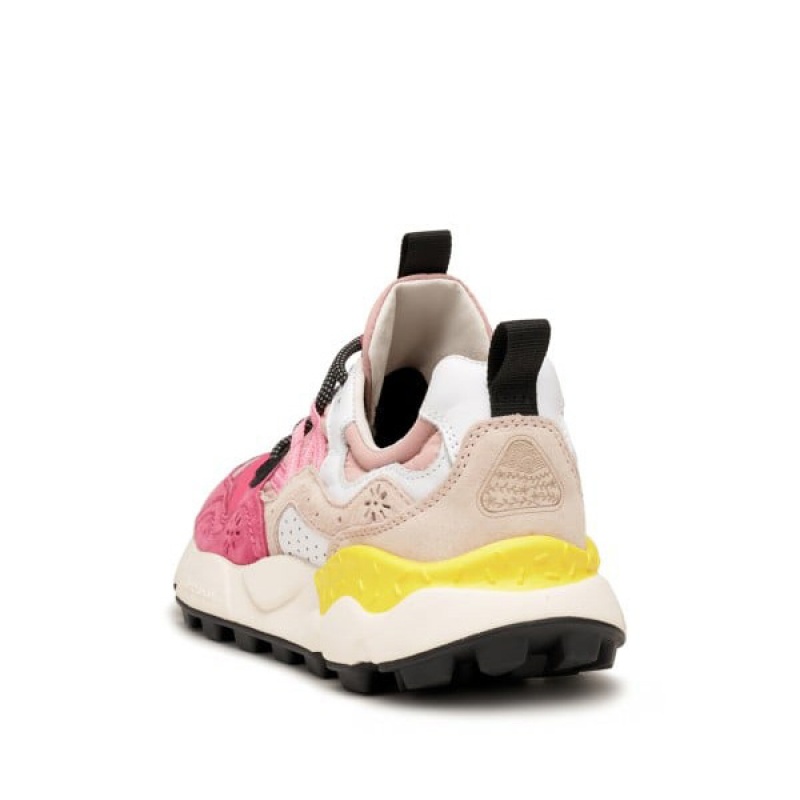 Women's Flower Mountain YAMANO 3 Sneakers Pink | IEYJFARC